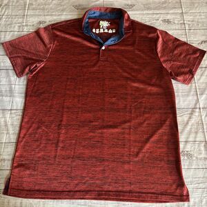 Tailorbyrd Golf Polo Shirt UPF 30 Stretch Moisture Wicking Mens Medium